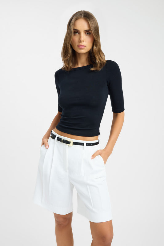 Ariel Low Rise Bermuda Short