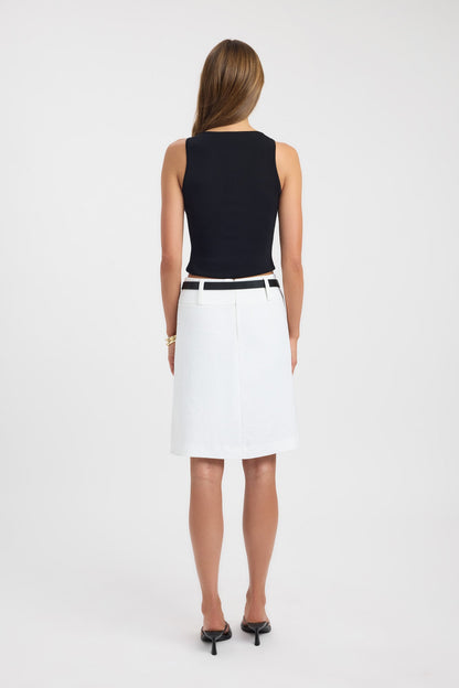 Ariel Low Rise Midi Skirt