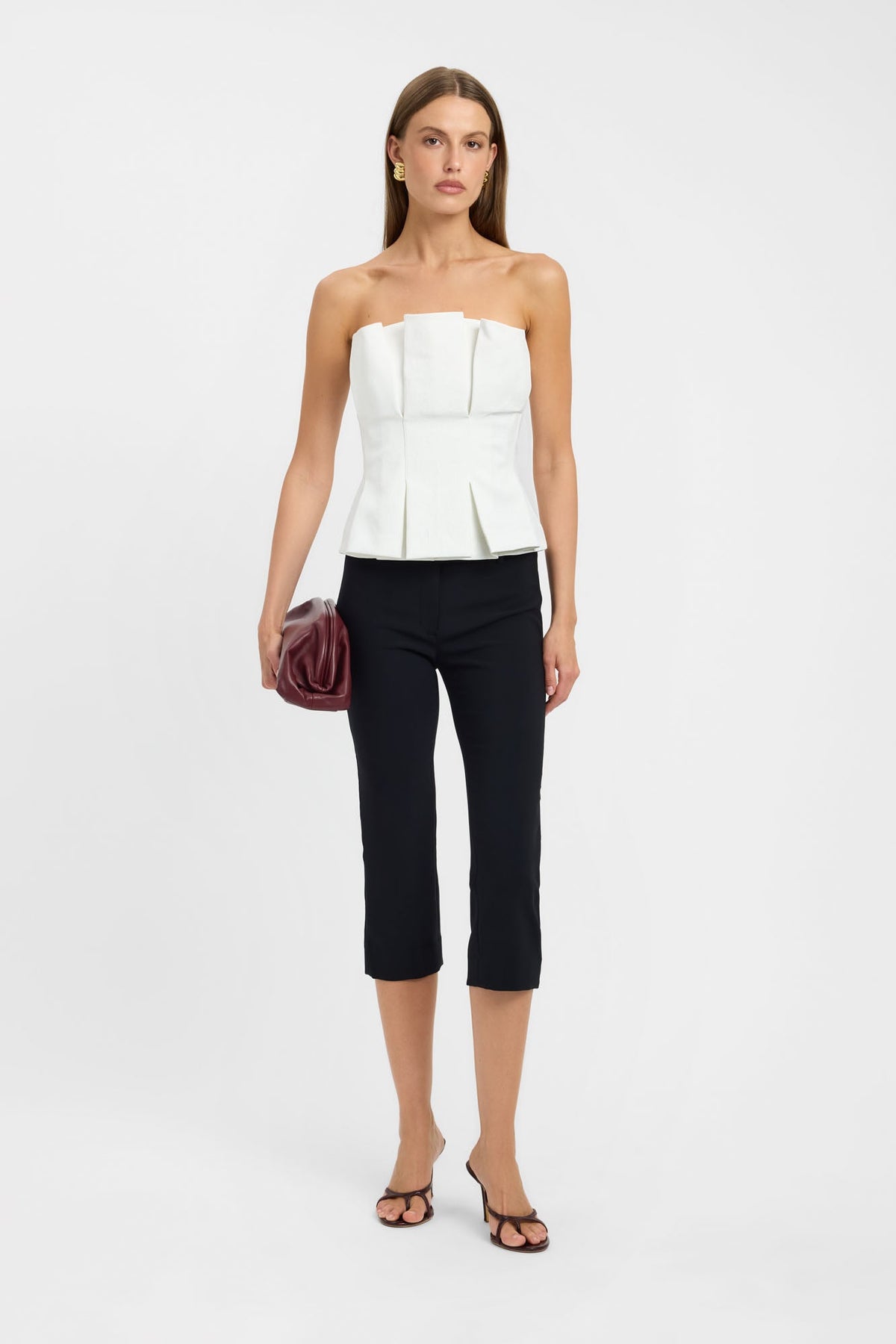 Ariel Pleat Top