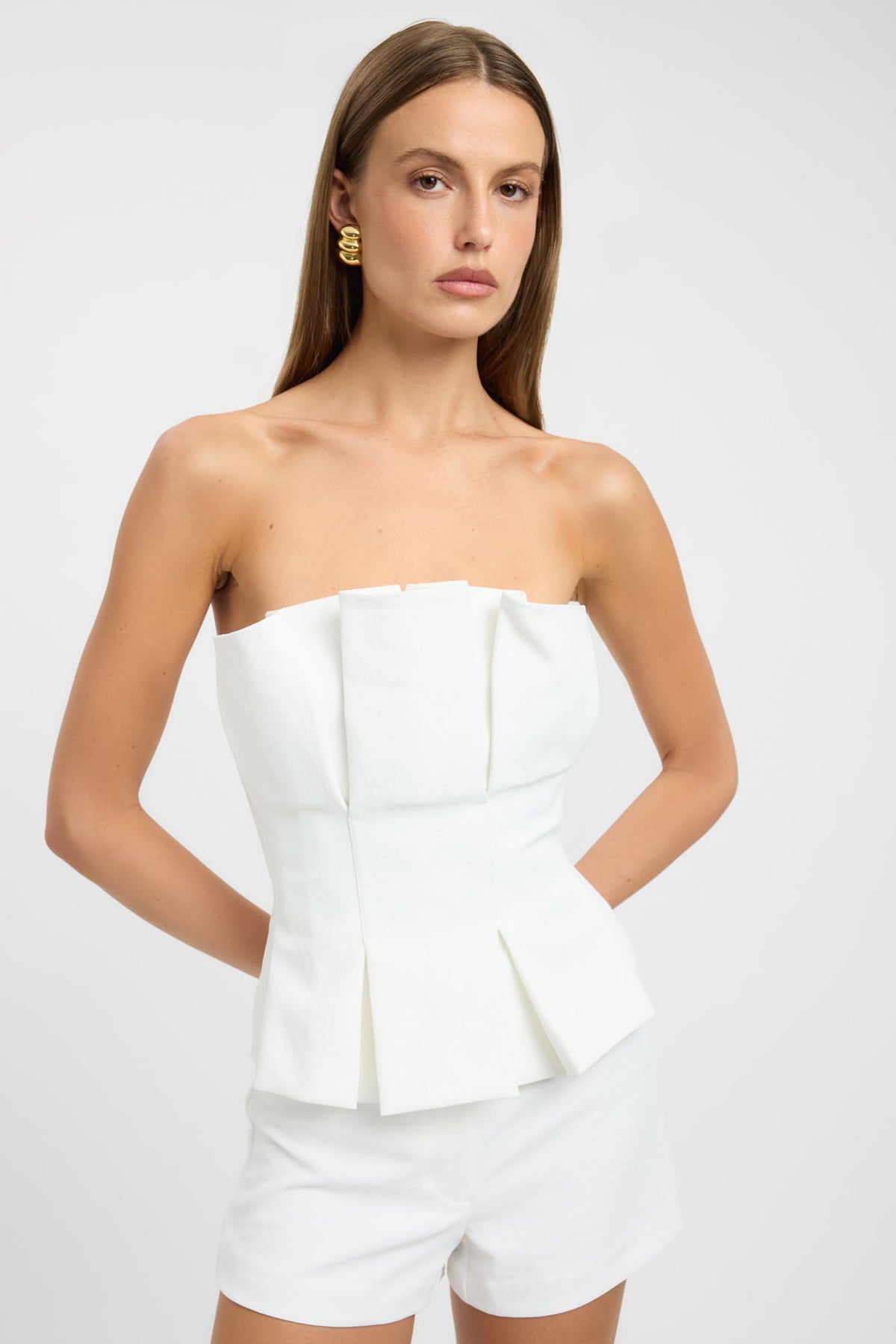 Ariel Pleat Top