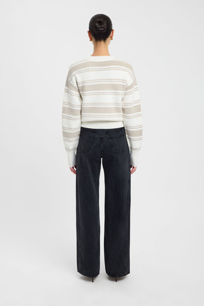 Dalton Stripe Crew Jumper