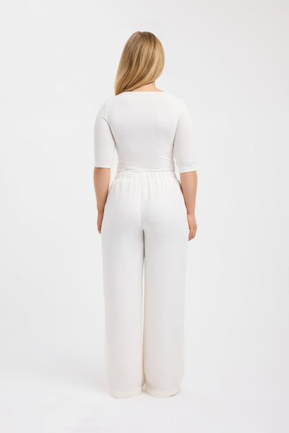 Maria Elastic Pant - Petite