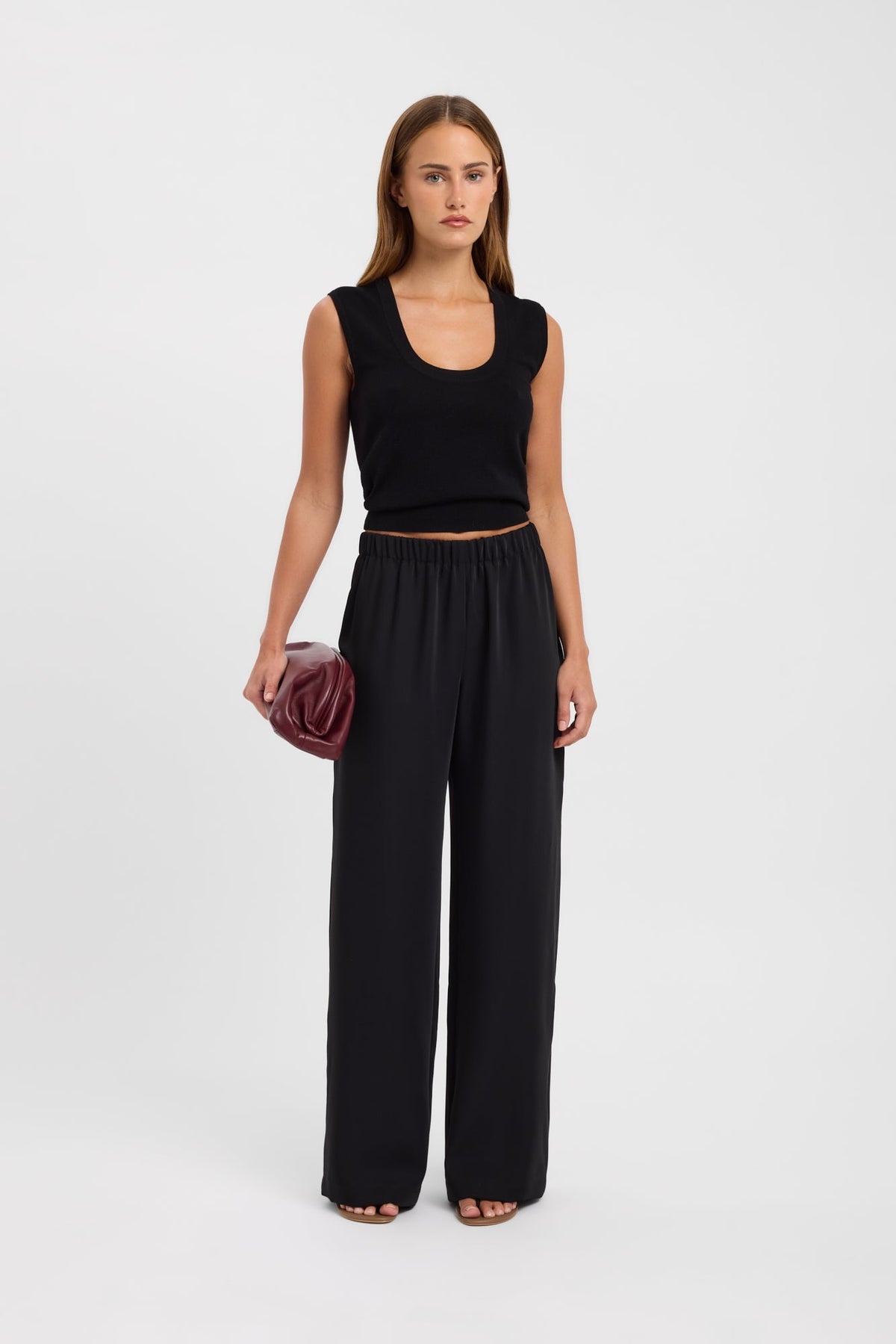 Maria Elastic Pant - Petite