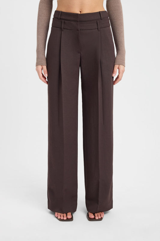 Ariel Double Waistband Pant