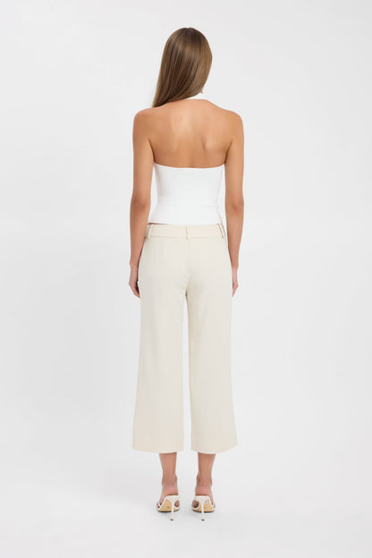 Opal Pin Tuck Capri