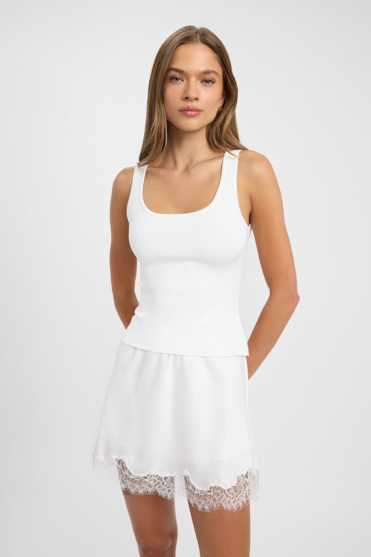 Palermo Lace Mini Skirt