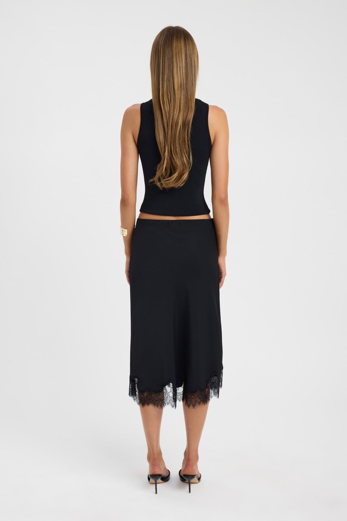 Maria Lace Midi Skirt