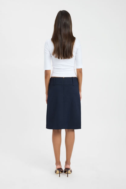 Ariel Low Rise Midi Skirt