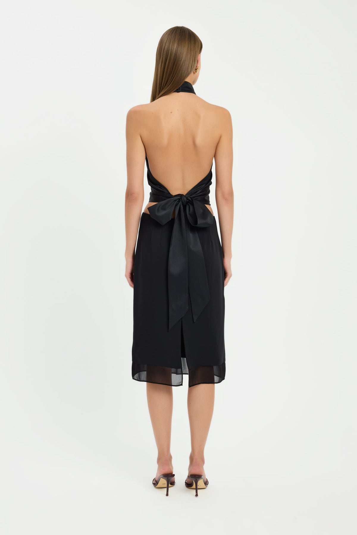 Maria Chiffon Midi Skirt
