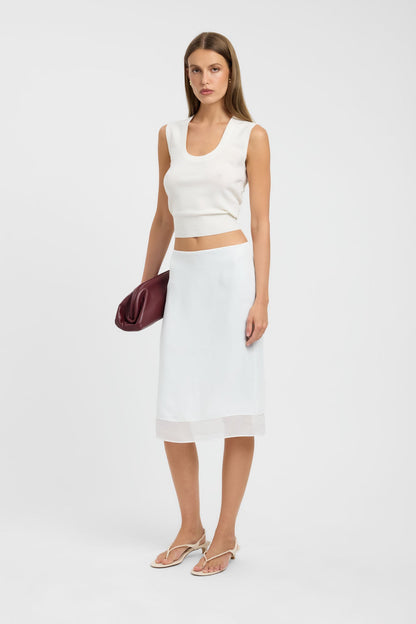 Maria Chiffon Midi Skirt