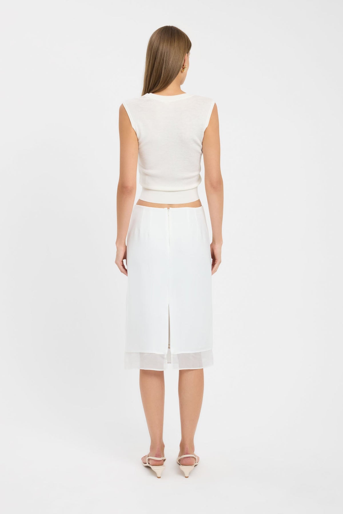 Maria Chiffon Midi Skirt
