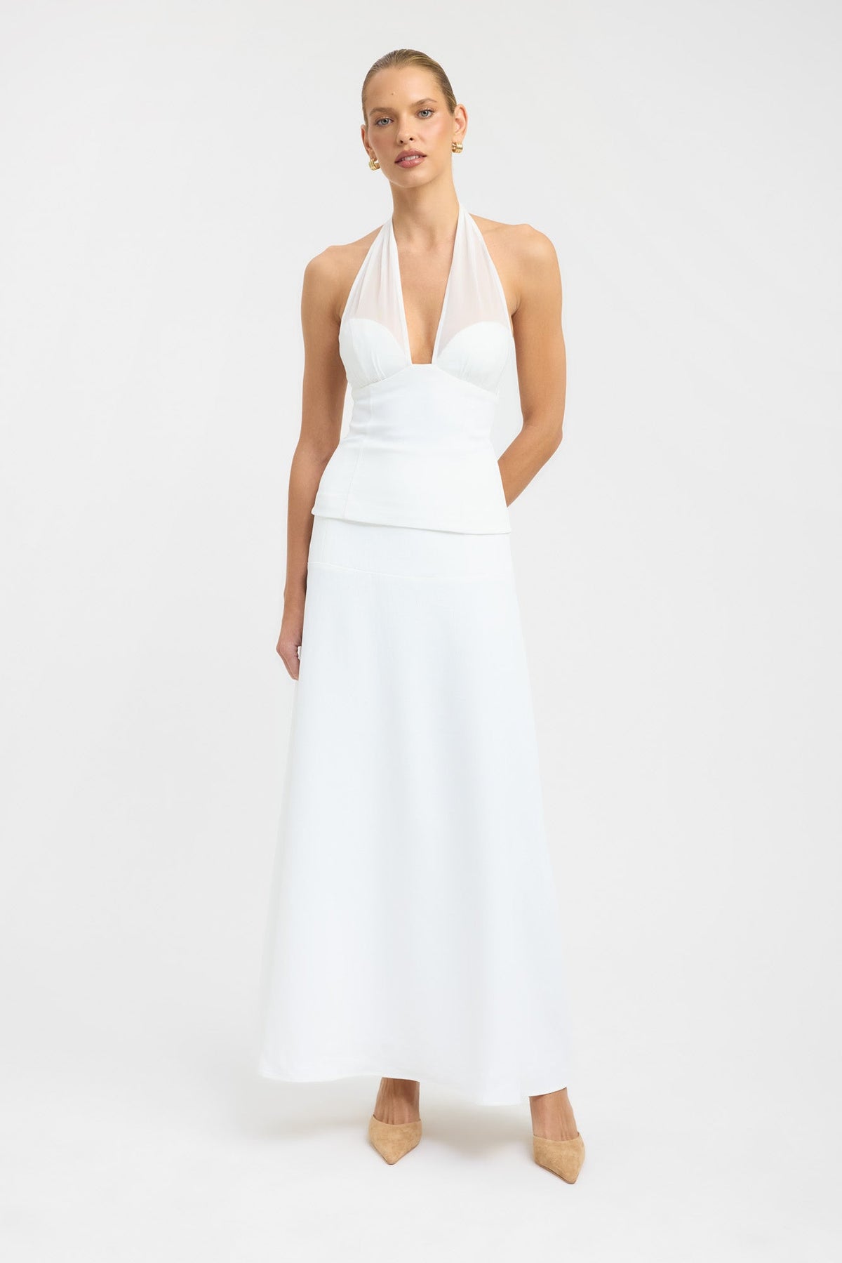 Oyster Mesh Top