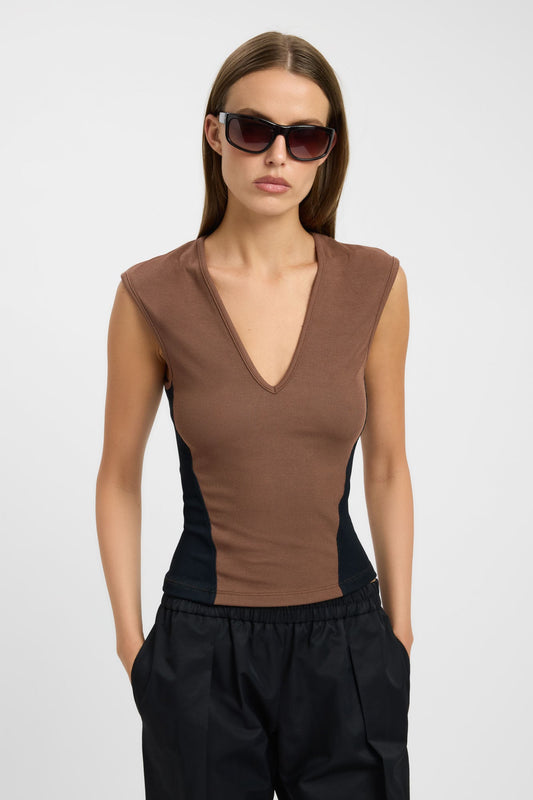 Zuri Contrast Top