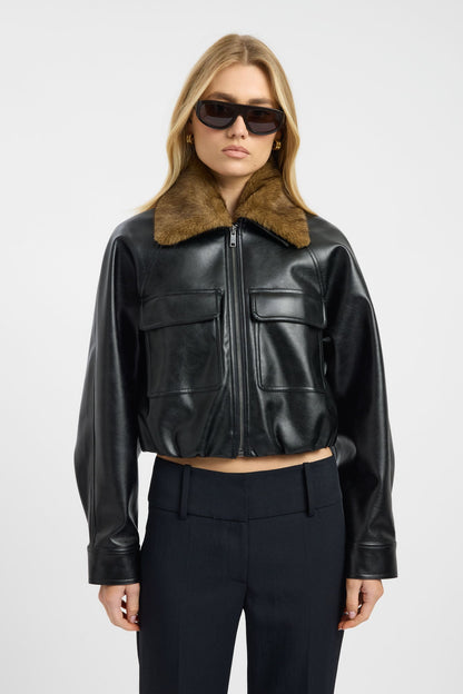 Heavy Phoenix Fur Jacket