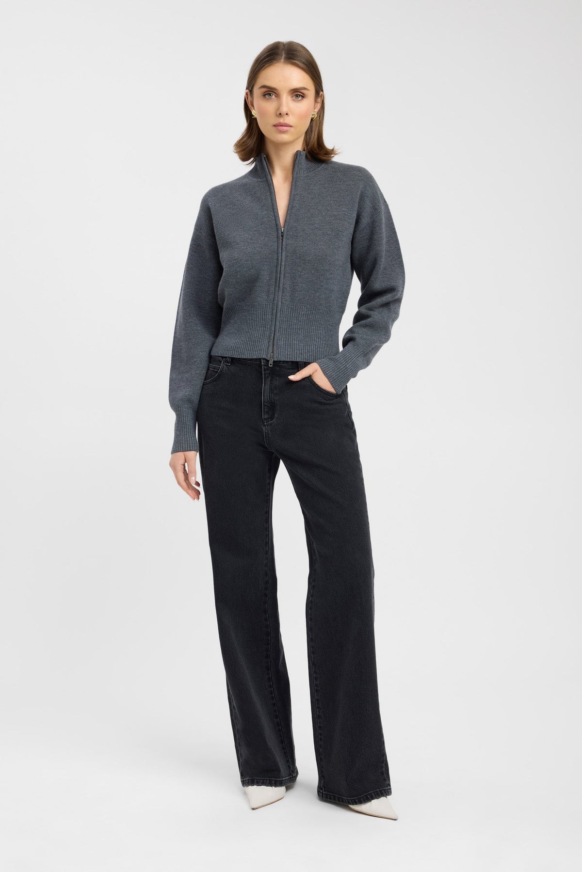 Dalton Zip Cardigan