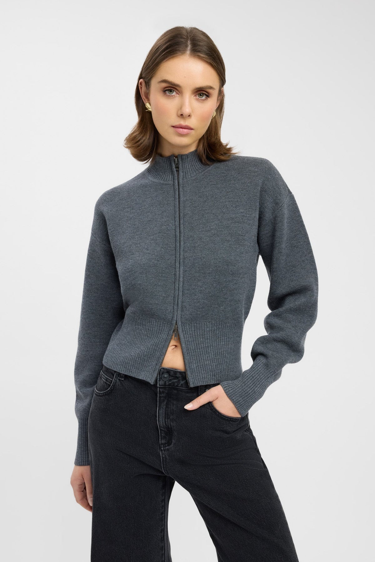 Dalton Zip Cardigan