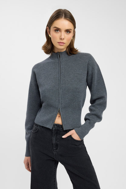 Dalton Zip Cardigan